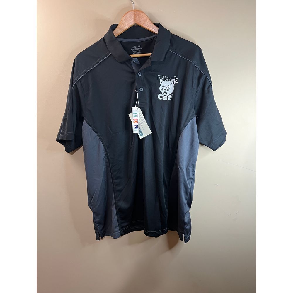 Black Cat Extreme Performance Polo Shirt - Mens 2XL - NWT